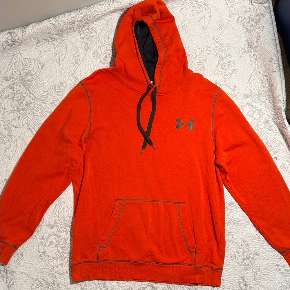 Under Armour Men's Vibrant Orange Hoodie